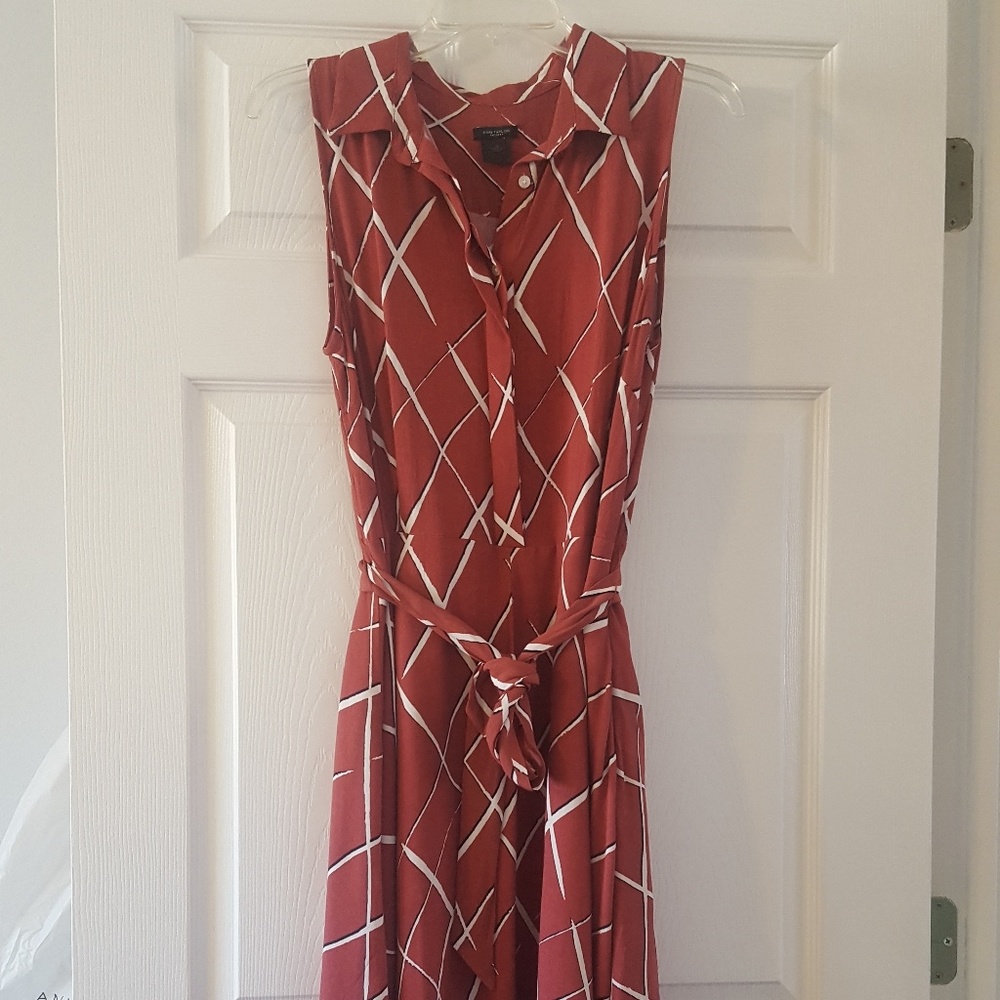Ann Taylor Midi Shirtdress--NEVER BEEN WORN
